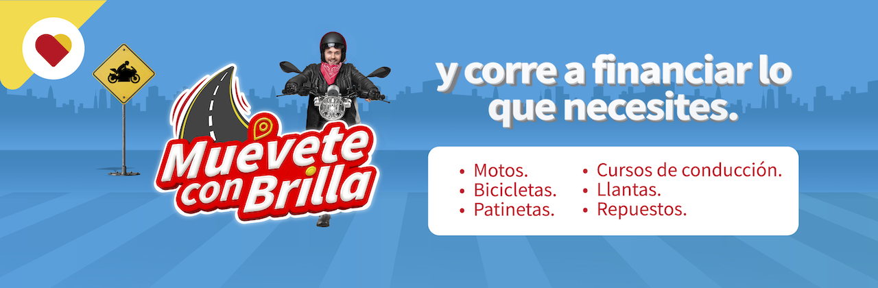 Con tu cupo brilla Efigas accede a un crédito para motos 