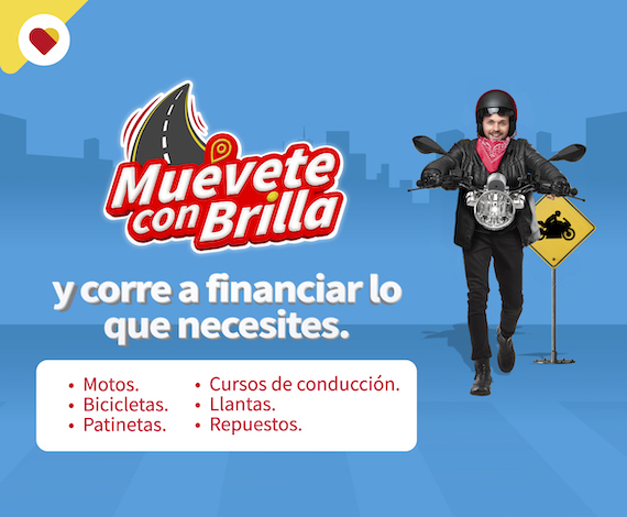 Con tu cupo brilla Efigas accede a un crédito para motos 