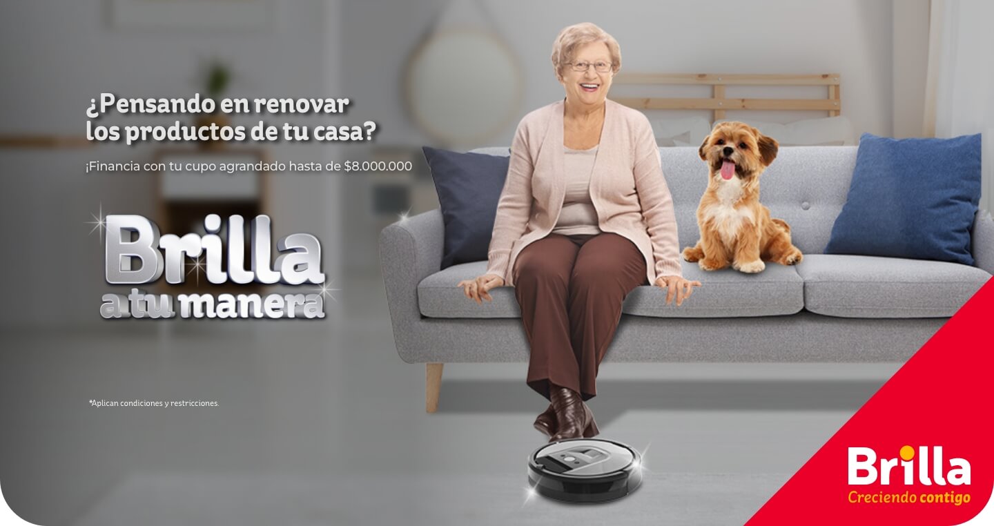 Crédito para electrodomésticos con tu cupo Brilla Efigas en eje cafetero
