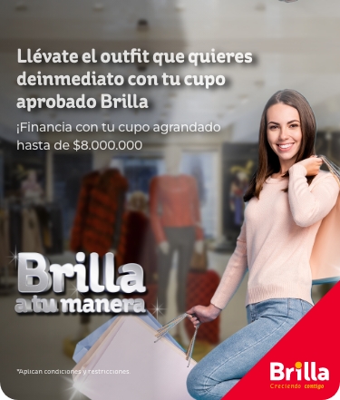 Ropa a crédito con tu cupo brilla Efigas en Armenia, Manizales y Pereira