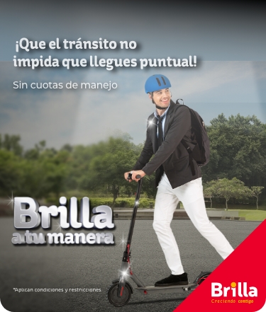 Patinetas eléctricas a crédito usando tu cupo brilla Efigas