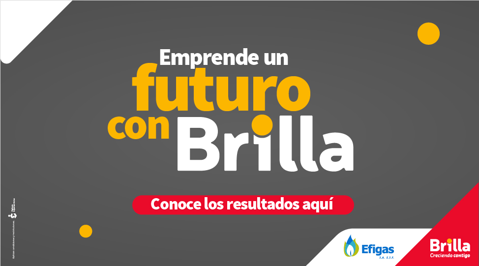 Resultados concurso emprende un futuro con Brilla Efigas